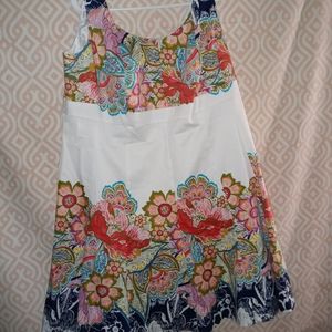 Floral A-Line Dress